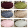 Living Room Rugs Bedroom Carpet Decoration Home Decor Aesthetic Furry Comfort Round Carpet White Pink Green Foot Mat Area Rug