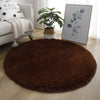 Living Room Rugs Bedroom Carpet Decoration Home Decor Aesthetic Furry Comfort Round Carpet White Pink Green Foot Mat Area Rug