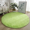 Living Room Rugs Bedroom Carpet Decoration Home Decor Aesthetic Furry Comfort Round Carpet White Pink Green Foot Mat Area Rug