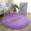 Living Room Rugs Bedroom Carpet Decoration Home Decor Aesthetic Furry Comfort Round Carpet White Pink Green Foot Mat Area Rug