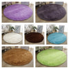 Living Room Rugs Bedroom Carpet Decoration Home Decor Aesthetic Furry Comfort Round Carpet White Pink Green Foot Mat Area Rug